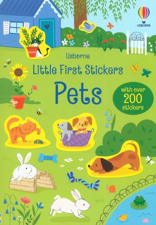 okładka Little First Stickers Pets książka | Hannah Watson