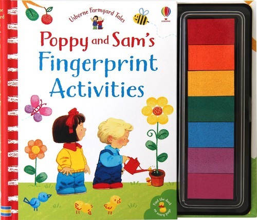 okładka Poppy and Sam's Fingerprint Activities wer. angielska książka