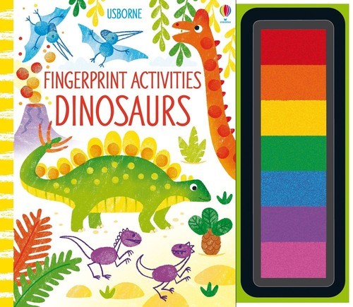 okładka Fingerprint Activities Dinosaurs wer. angielska książka
