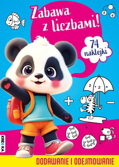 okładka Zabawa z liczbami książka | Praca Zbiorowa