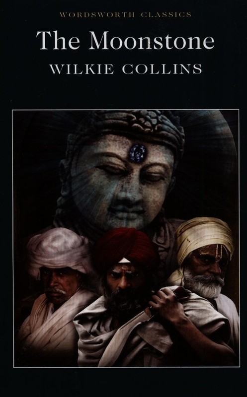 okładka The Moonstone. Wordsworth Classics wer. angielska książka | Wilkie Collins