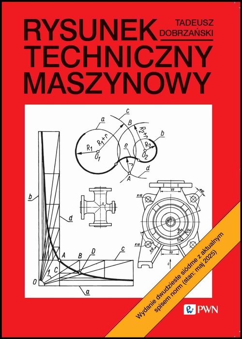 okładka Rysunek techniczny maszynowy wyd. 2025 książka | Tadeusz Dobrzański