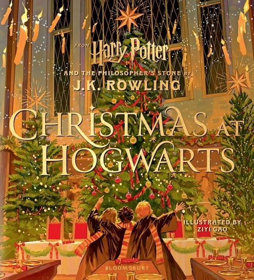 okładka Christmas at Hogwarts wer. angielska książka
