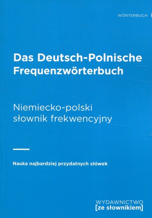 okładka Niemiecko-polski słownik frekwencyjny das deutsch-polnische frequenzworterbuch książka | Opracowanie zbiorowe