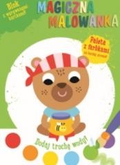 okładka Miś. Magiczna malowanka z farbkami książka