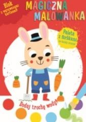 okładka Królik. Magiczna malowanka z farbkami książka