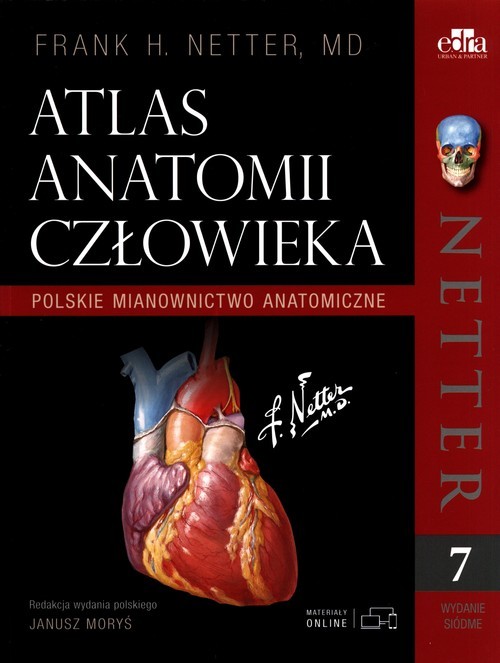 okładka Atlas anatomii człowieka książka | Netter F.H.