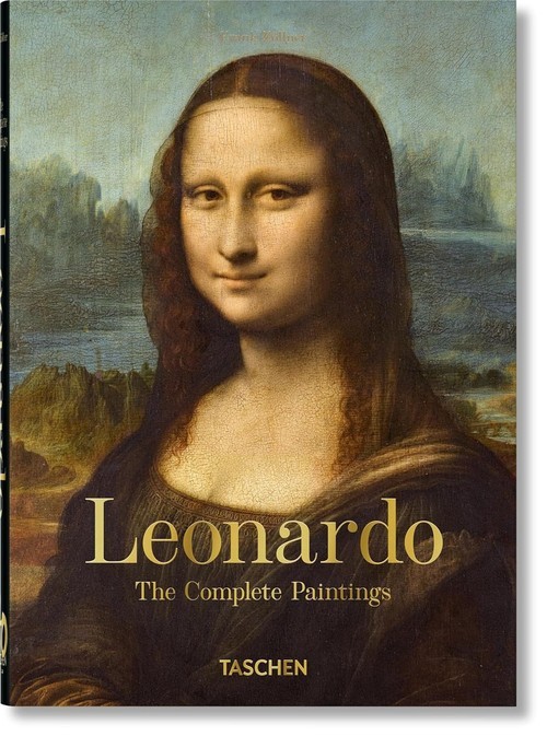 okładka Leonardo. The Complete Paintings wer. angielska książka