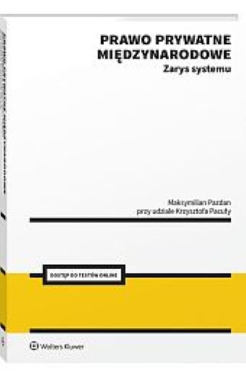 okładka Prawo prywatne międzynarodowe. Zarys systemu książka | Pacuła Krzysztof, Pazdan Maksymilian