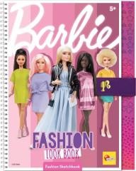 okładka Barbie Sketch Book Fashion Look Book książka