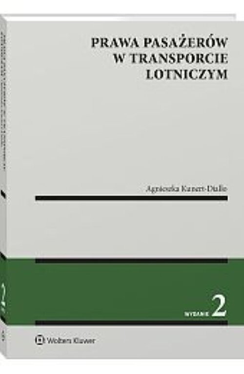 okładka Prawa pasażerów w transporcie lotniczym w.2/25 książka | Kunert-Diallo Agnieszka