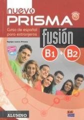 okładka Nuevo Prisma fusion B1+B2 alumno + CD EDI-NUMEN książka | Praca Zbiorowa
