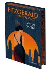 okładka Wielki Gatsby (barwione brzegi) książka