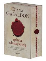 okładka Spisane własną krwią (barwione brzegi) książka | Diana Gabaldon