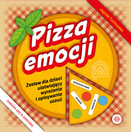 okładka Pizza emocji zestaw dla dzieci ułatwiający wyrażanie i opisywanie uczuć książka | Jagoda Tuchowska