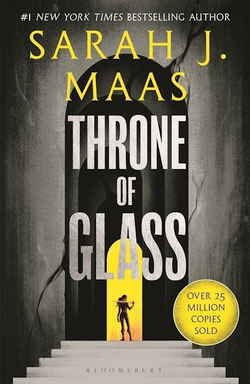 okładka Throne of Glass From the # 1 Sunday Times best-selling author of A Court of Thorns and Roses książka