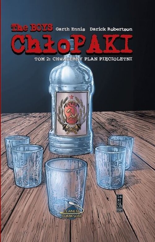 okładka The Boys Chłopaki 2 Chwalebny plan pięcioletni książka