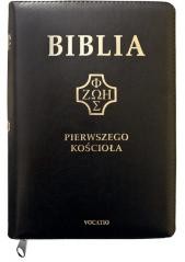 okładka Biblia pierwszego Kościoła z paginat. suwak czarna książka | Praca Zbiorowa