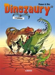okładka Dinozaury w komiksie T.2 książka | Arnaud Plumeri
