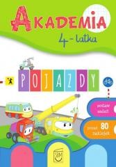 okładka Akademia 4-Latka. Pojazdy książka | Tomasz Parnas