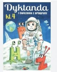 okładka Dyktanda SP kl.4 książka | Robert Zaręba