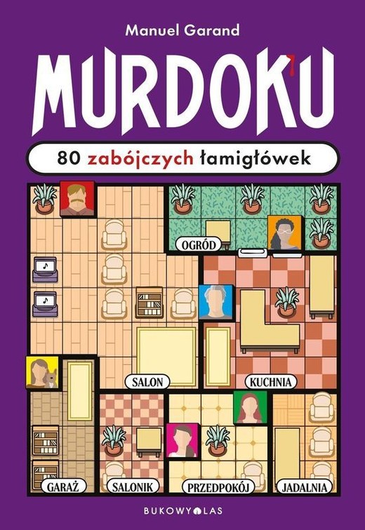 okładka Murdoku. 80 zabójczych łamigłówek książka | Garand Manuel