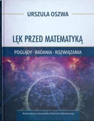 okładka Lęk przed matematyką książka | Oszwa Urszula