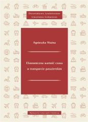 okładka Ekonomiczna wartość czasu w transporcie.. książka | Agnieszka Ważna