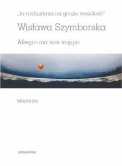 okładka Ta rozhuśtana na grozie wesołość książka | Wisława Szymborska