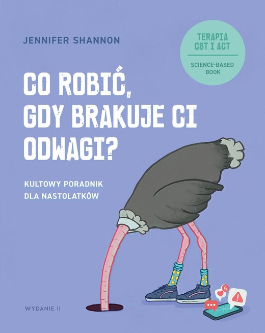 okładka Co robić, gdy brakuje ci odwagi? Kultowy poradnik dla nastolatków wyd. 2025 książka | Doug Shannon, Shannon Jennifer