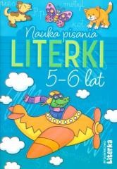 okładka Nauka pisania. Literki 5-6 lat książka | Praca Zbiorowa