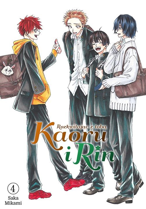 okładka Kaoru i Rin. Rozkwitając z tobą. Tom 4 książka | Saka Mikami