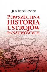 okładka Powszechna historia ustrojów państwowych książka | Baszkiewicz Jan
