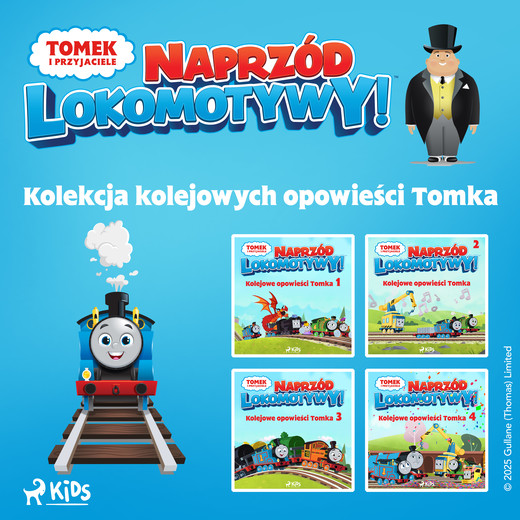 okładka Tomek i przyjaciele - kolekcja kolejowych opowieści Tomka audiobook | MP3 | Mattel