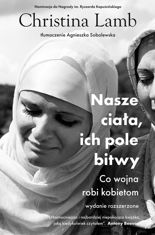 okładka Nasze ciała, ich pole bitwy. Co wojna robi kobietom (wyd. 2023) ebook | epub, mobi | Christina Lamb