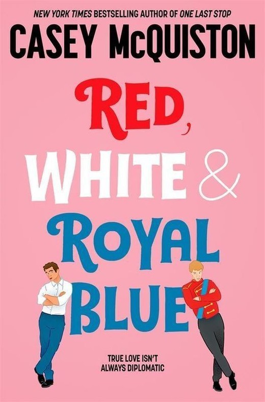 okładka Red, White & Royal Blue książka | Casey McQuiston