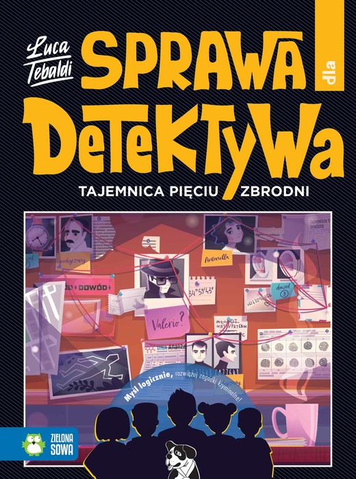 okładka Tajemnica pięciu zbrodni. Sprawa dla detektywa książka | Luca Tebaldi