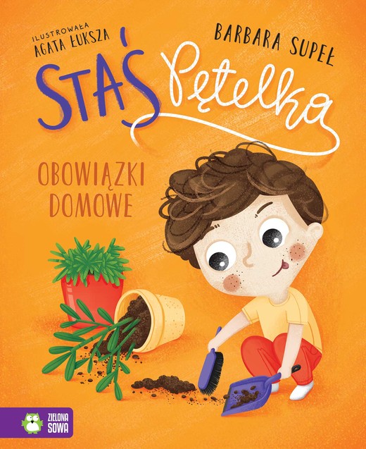 okładka Obowiązki domowe. Staś Pętelka książka | Barbara Supeł