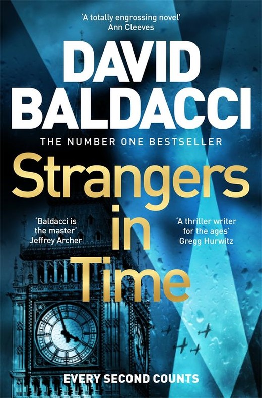 okładka Strangers in Time książka | David Baldacci