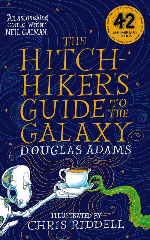 okładka The Hitchhiker's Guide to the Galaxy Illustrated Edition książka | Douglas Adams