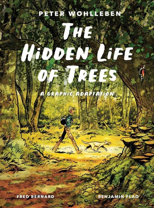 okładka The Hidden Life of Trees. A Graphic Adaptation książka | Fred Bernard, Peter Wohlleben