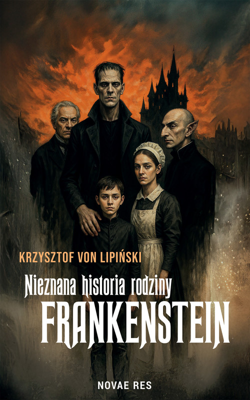 okładka Nieznana historia rodziny Frankenstein ebook | epub, mobi | Krzysztof von  Lipiński