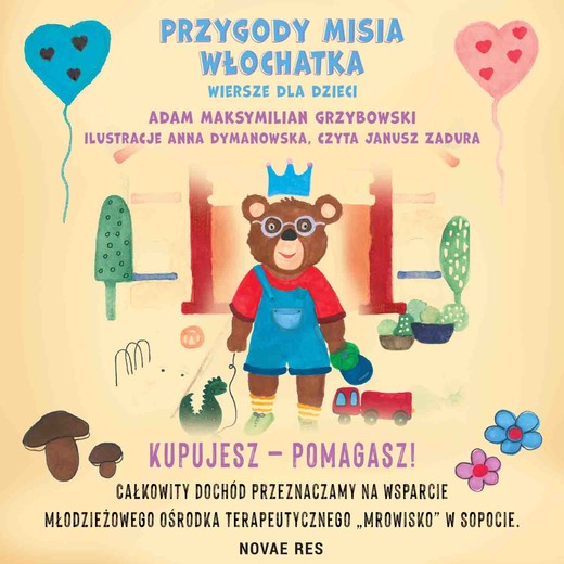okładka Przygody Misia Włochatka audiobook | MP3 | Adam Maksymilian Grzybowski