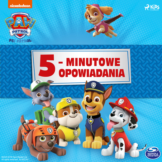 okładka Psi Patrol: 5–minutowe opowiadania audiobook | MP3 | PAW Patrol