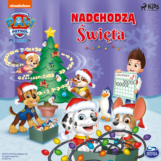 okładka Psi Patrol: Nadchodzą Święta audiobook | MP3 | PAW Patrol