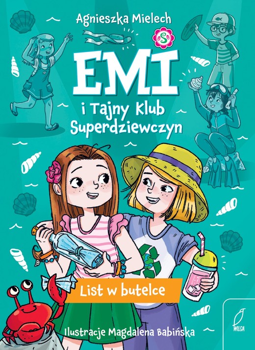 okładka List w butelce. Emi i Tajny Klub Superdziewczyn. Tom 8 ebook | epub, mobi | Agnieszka Mielech