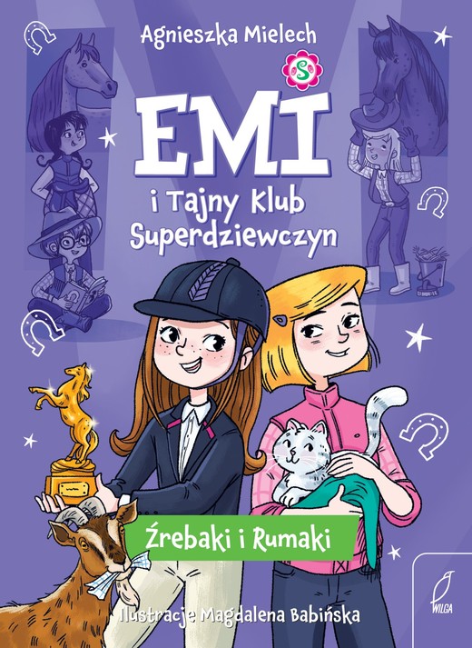okładka Źrebaki i rumaki. Emi i Tajny Klub Superdziewczyn. Tom 5 ebook | epub, mobi | Agnieszka Mielech