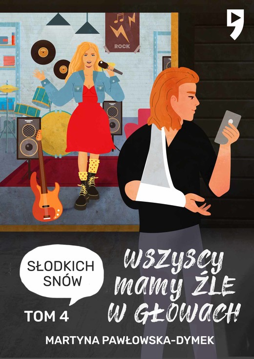 okładka Wszyscy mamy źle w głowach. Tom 4: Słodkich snów ebook | epub, mobi | Martyna Pawłowska-Dymek