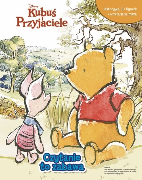 okładka Czytanie to zabawa. Disney Kubuś i Przyjaciele książka | Lemay Aline