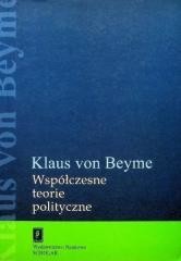 okładka Współczesne teorie polityczne książka | Beyme Klaus
